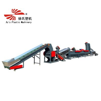 Talian Pencuci Penghancur Plastik Bahan Keras